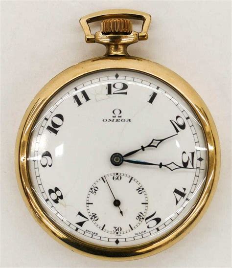 18kt gold antique omega 15 jewel pocket watch|vintage omega constellation 18k gold.